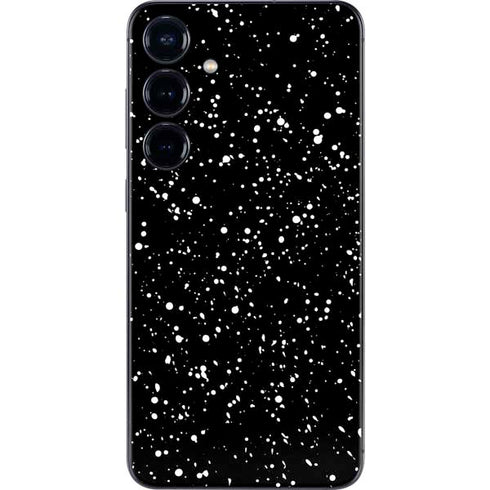 Black Speckle Galaxy S25 Skin